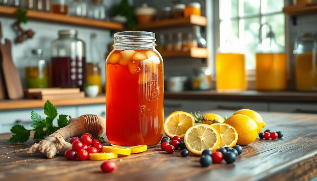 O rețetă de Kombucha pentru diabetici de la GUT2BE - Gut2be